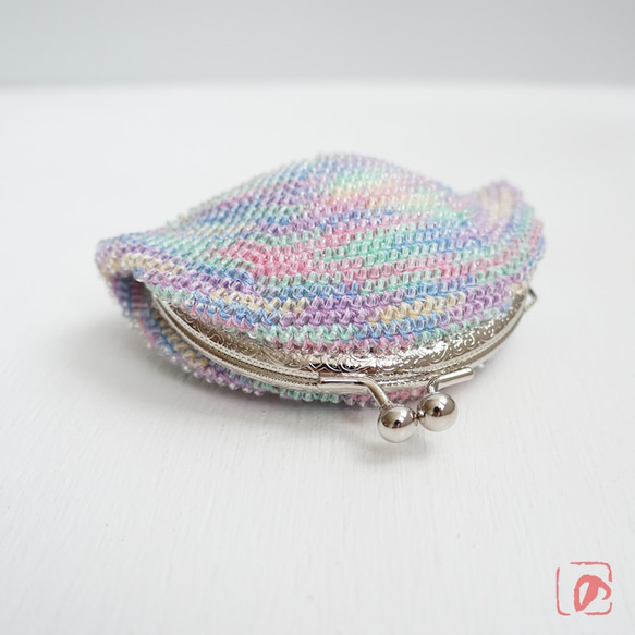 Ba-ba handmade Seedbeads crochet coinpurse No.1473 第3張的照片