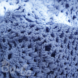 Ba-ba handmade Openwork knitting multi bag No.MB16 第4張的照片