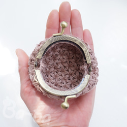 Ba-ba handmade Jasmine Stitch crochet coinpurse No.C1148 第7張的照片