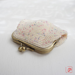 Ba-ba handmade Seedbeads crochet coinpurse No.1479 第4張的照片