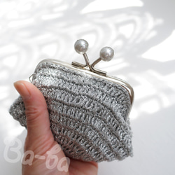 Ba-ba handmade Double crochet pouch No.C1471 第7張的照片