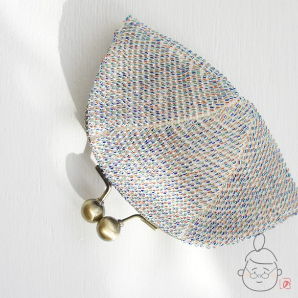 Ba-ba handmade Seedbeads crochet pouch No.1368 第1張的照片