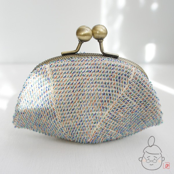 Ba-ba handmade Seedbeads crochet pouch No.1368 第3張的照片