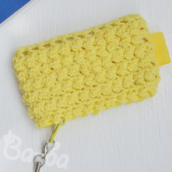Ba-ba handmade picotte knitting zipper mini-pouch  No.MFP2 第8張的照片