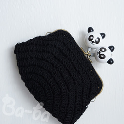 Ba-ba handmade Double crochet pouch No.C1479 第2張的照片