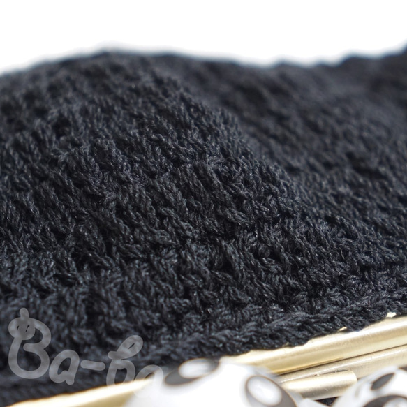 Ba-ba handmade Double crochet pouch No.C1479 第5張的照片