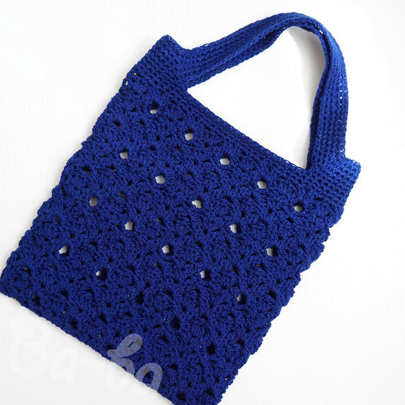 Ba-ba handmade Openwork tote bag No.MB19 第2張的照片