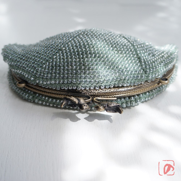 Ba-ba handmade Beads crochet petit-bag No.1555 第3張的照片