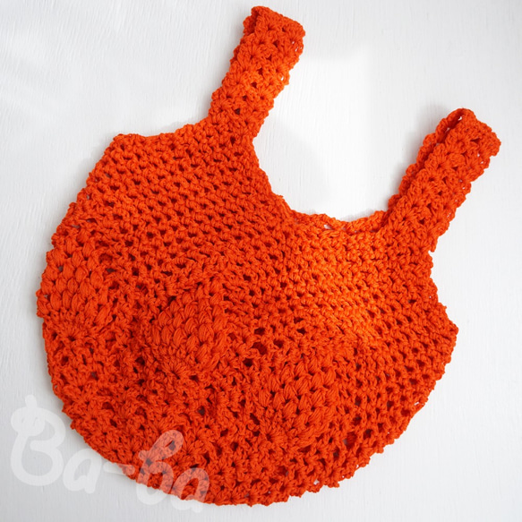 Ba-ba handmade Openwork knitting multi bag No.MB22 第2張的照片