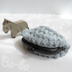 Ba-ba handmade Popcorn crochet coinpurse No.C1468 第4張的照片