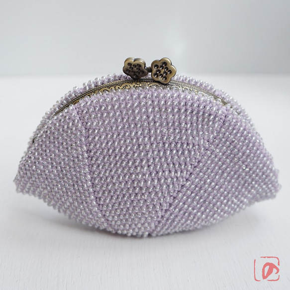 Ba-ba handmade Beads crochet pouch No.1566 第1張的照片