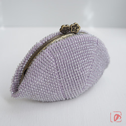 Ba-ba handmade Beads crochet pouch No.1566 第2張的照片