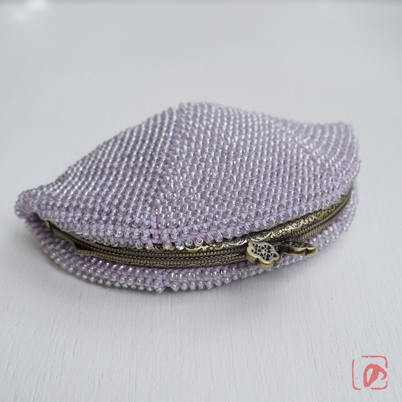 Ba-ba handmade Beads crochet pouch No.1566 第3張的照片