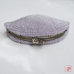 Ba-ba handmade Beads crochet pouch No.1566 第4張的照片