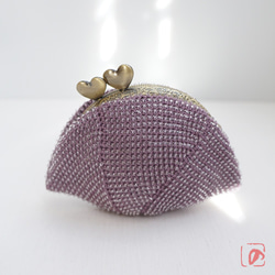 Ba-ba handmade Seedbeads crochet coinpurse No.1576 第2張的照片
