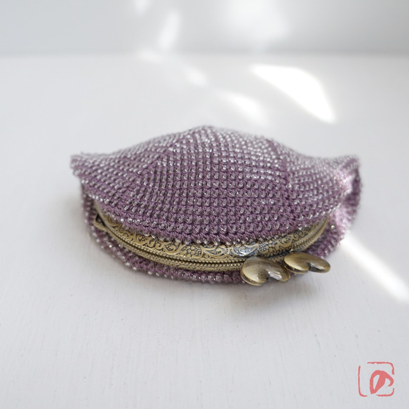 Ba-ba handmade Seedbeads crochet coinpurse No.1576 第3張的照片