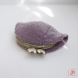 Ba-ba handmade Seedbeads crochet coinpurse No.1576 第4張的照片