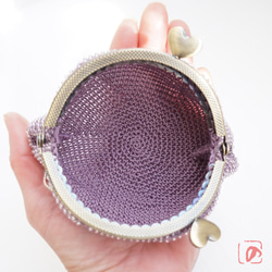 Ba-ba handmade Seedbeads crochet coinpurse No.1576 第8張的照片