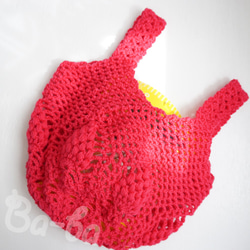 Ba-ba handmade Openwork knitting multi bag No.MB23 第5張的照片