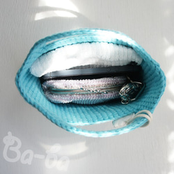 由鯖魚針織的袋子（cottonblue / CSB12） 第6張的照片