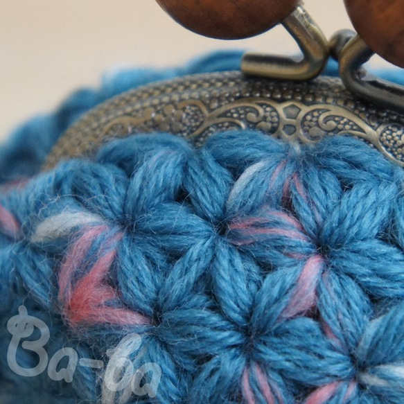 Baba製成的♪Riff蓬鬆木質袋（藍色·C1268） 第4張的照片