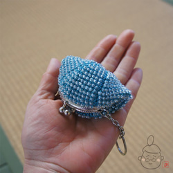 Ba-ba handmade☆beads crochet mini-coinpurse (No.793） 第5張的照片