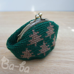 Ba-ba handmade Pattern knitted pouch No.C1314 第3張的照片