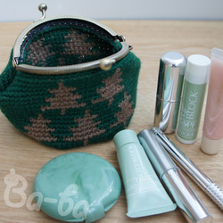 Ba-ba handmade Pattern knitted pouch No.C1314 第5張的照片