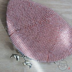 Ba-ba handmade Beads crochet petit-bag No.1155 第2張的照片