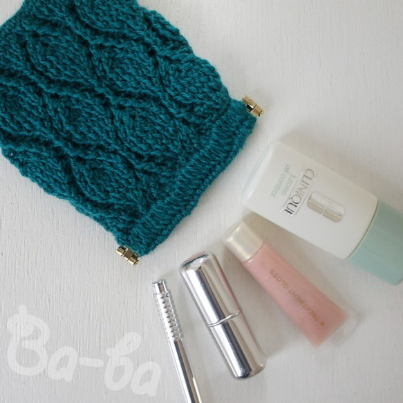 Ba-ba handmade Crochet Spring pouch No.B02 第6張的照片