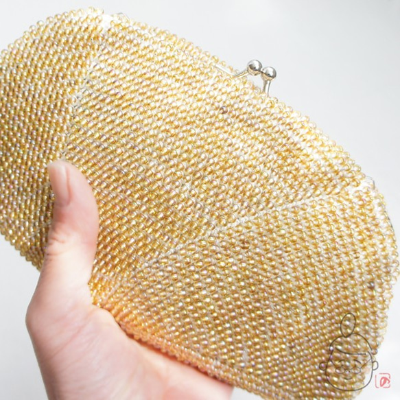 Ba-ba handmade Beads crochet handbag No.1191 第6張的照片