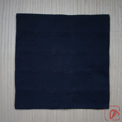 Handmade tea mat "SQUARE 四角" black (KR-K) 第3張的照片