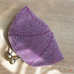 Ba-ba handmade Seedbeads crochet pouch No.1193 第1張的照片