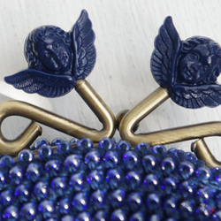 Ba-ba handmade Beads crochet coinpurse No.1199 第1張的照片
