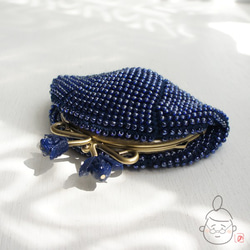 Ba-ba handmade Beads crochet coinpurse No.1199 第6張的照片