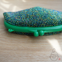 Ba-ba handmade Beads crochet petit-bag No.1160 第3張的照片