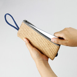 藺草編織手機袋 Phone Pouch - suitable for iPhone plus 第4張的照片