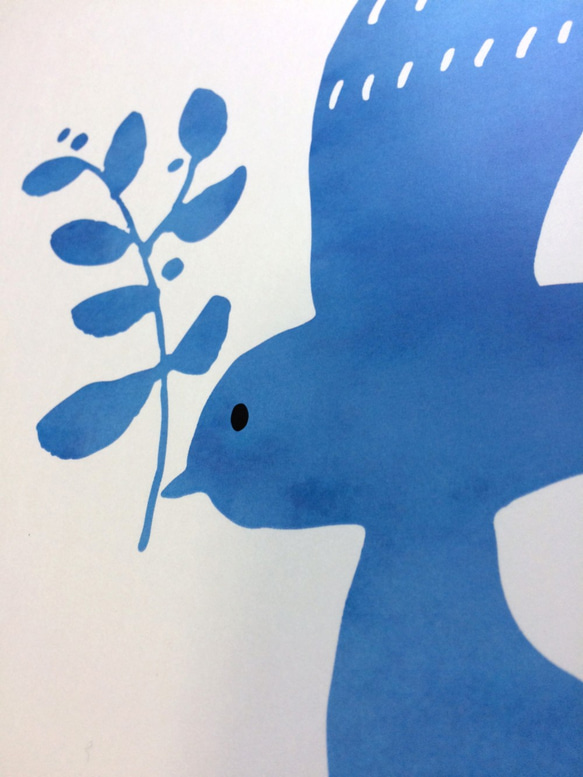 しあわせあつめ・とり  インテリアポスター 8枚目の画像