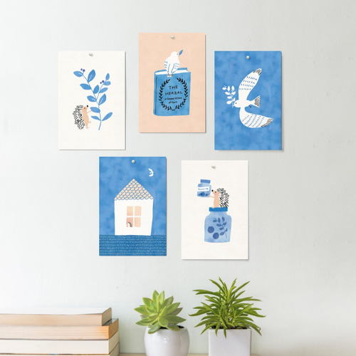 しあわせあつめ・ポストカードセット ポストカード ギャラリーしろくま