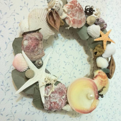 Shell wreath (M) 森と海 2枚目の画像