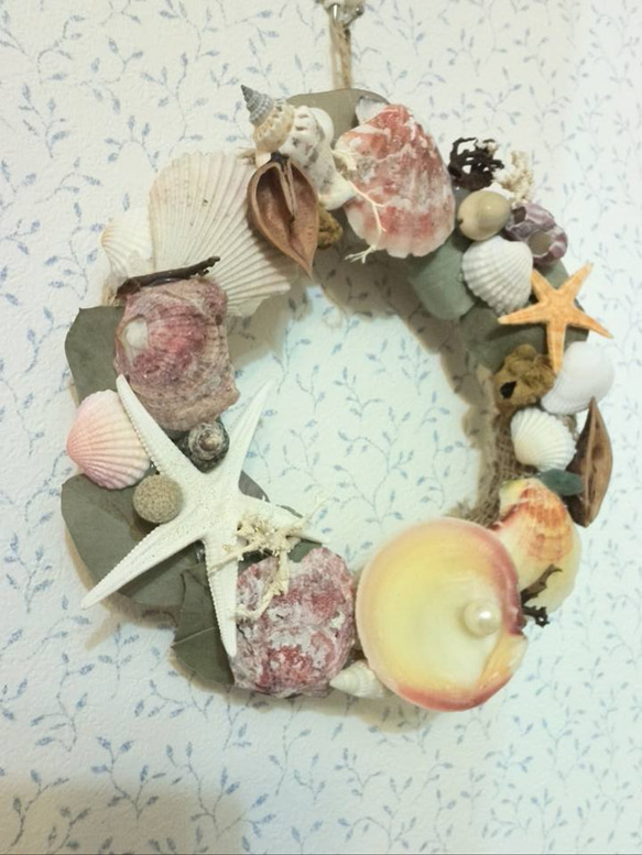 Shell wreath (M) 森と海 2枚目の画像