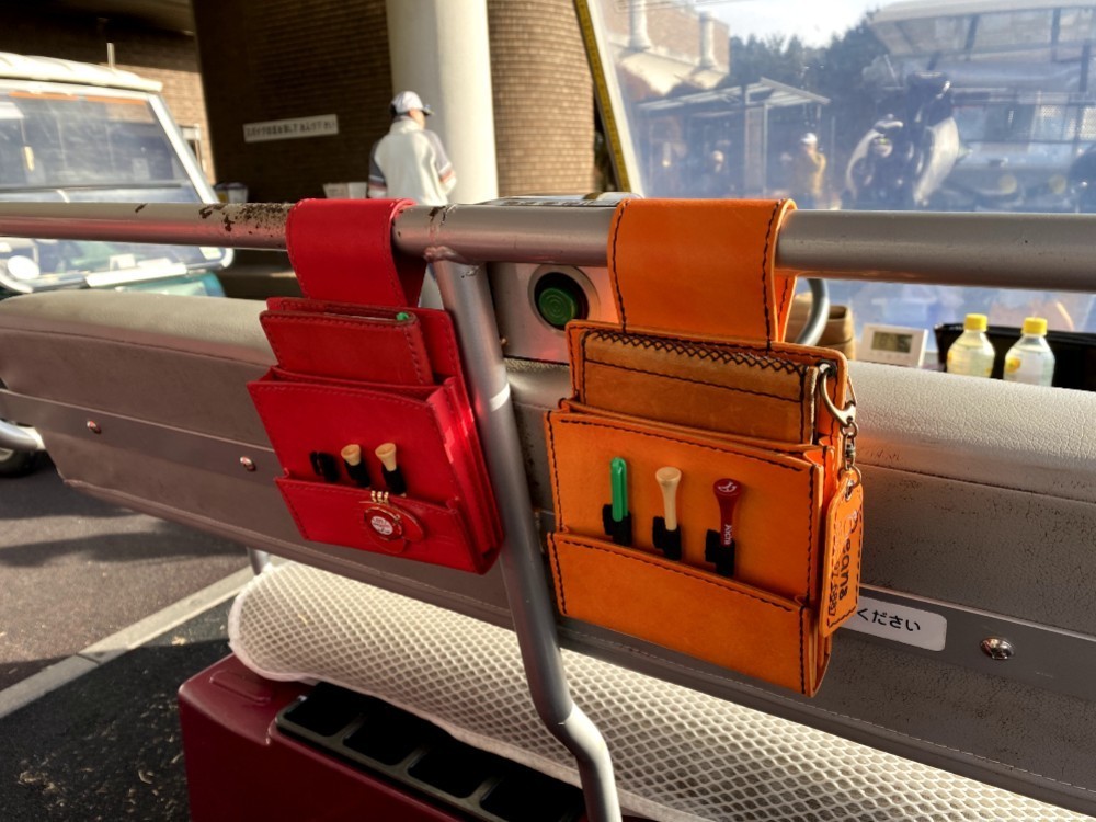 ゴルフスコアカード収納ホルダー【無料刻印サービス有】