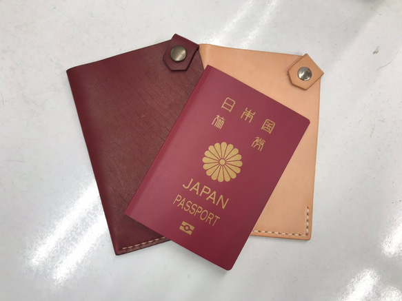 革作品　パスポートケース 1枚目の画像