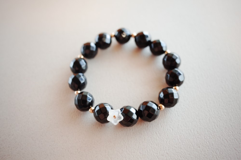 ~fleurs【14kgf】オニキス ブレスレット