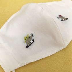 マスク手刺繍 0_e38c3c290f4e4b8062e05efa3589