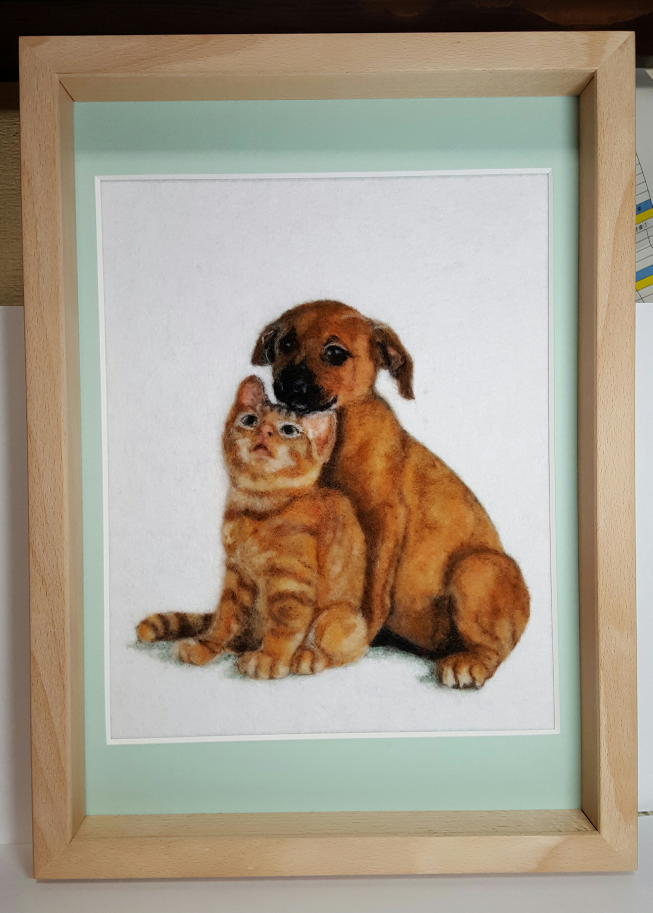 仲良し犬猫 絵画 ちーしろ 通販 4000880|Creema(クリーマ) 仲良し犬猫 絵画 ちーしろ 通販 4000880|Creema(クリーマ)