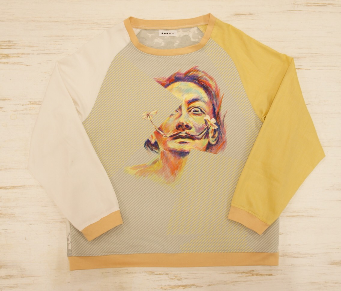 Dali handpaint sweatshirt