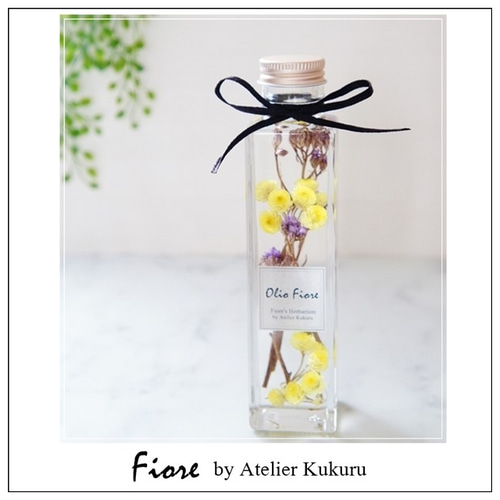 errer 香水瓶 白い小さな花 標本 ハーバリュウム 植物標本