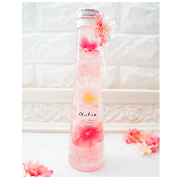 【桜のハーバリウム 】選べるボトル 3枚目の画像