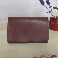 二つ折り財布　カード11枚収納　レザーカービング　レザークラフト 二つ折り財布 カード11枚収納 レザーカービング レザークラフト 二